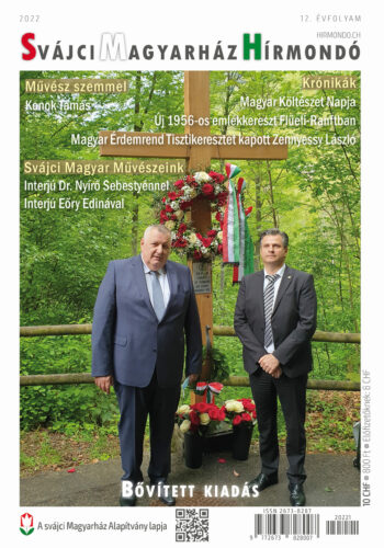 Svájci Magyarház Hírmondó | 2022. téli számának címlapja